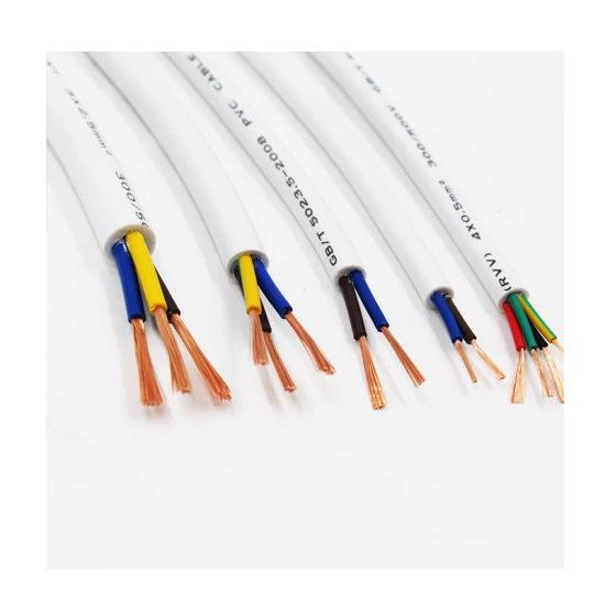 Cable eléctrico Rvv RV BV Bvr, 10mm, 2 núcleos, 1,5mm, Cable eléctrico de aluminio, Cable eléctrico